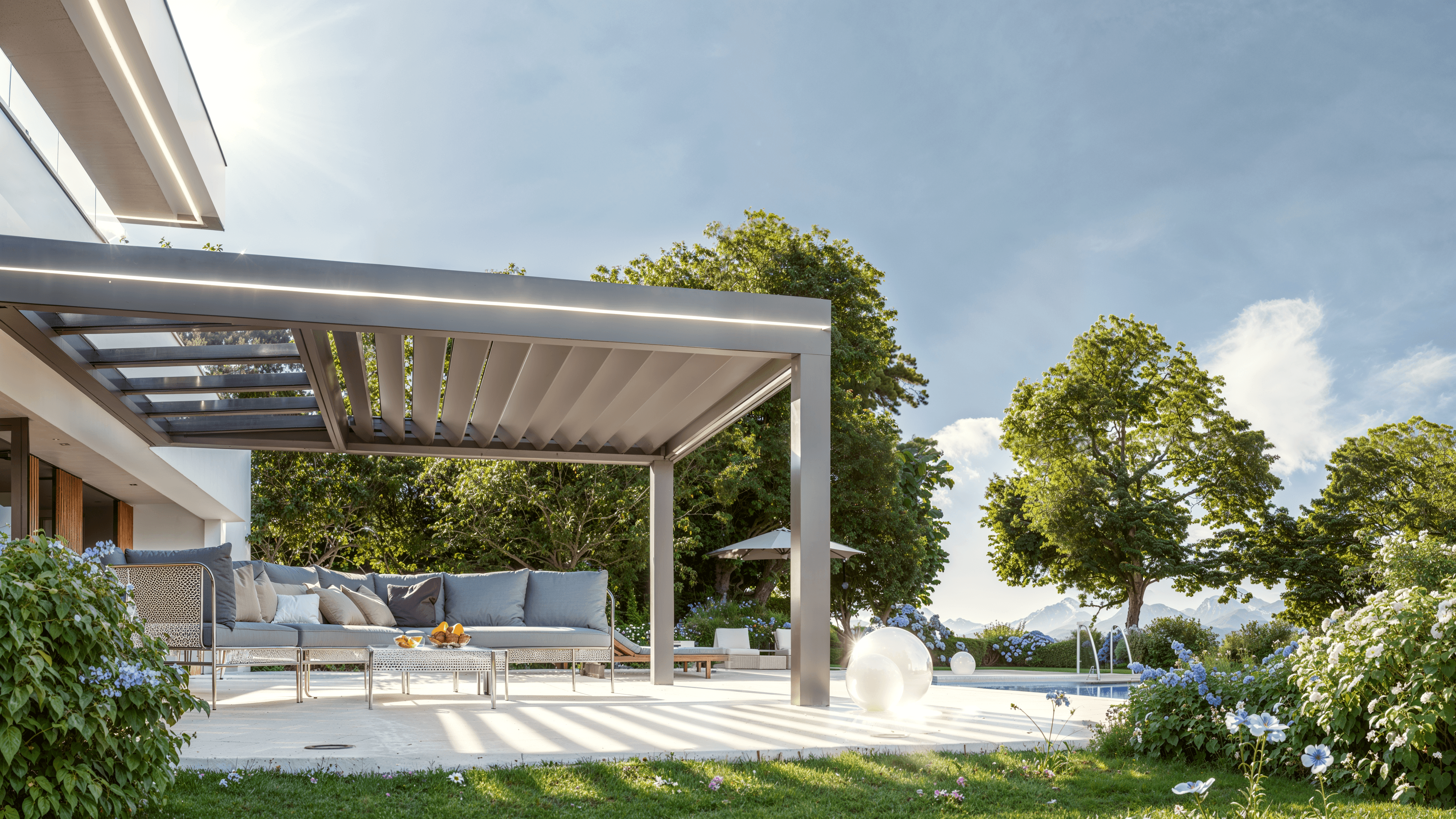 Pergola Visualisierung
